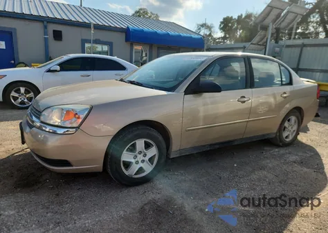 2005 Chevrolet Malibu Ls z USA, uszkodzony, nr VIN 1G1ZT54895F202568